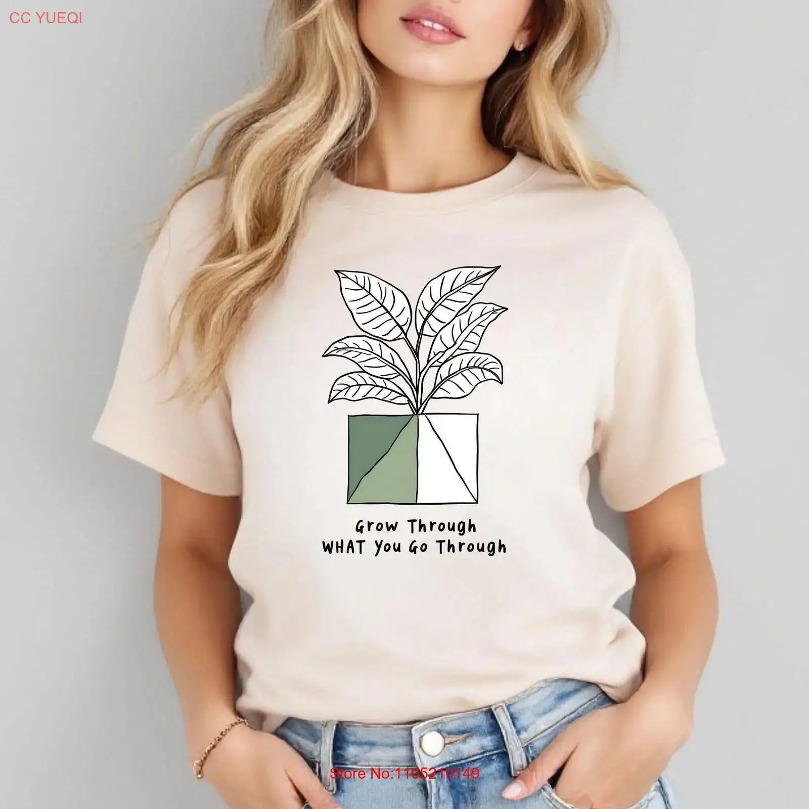 Plant Parenting - Minimalist Plant Parent T Shirt Grow