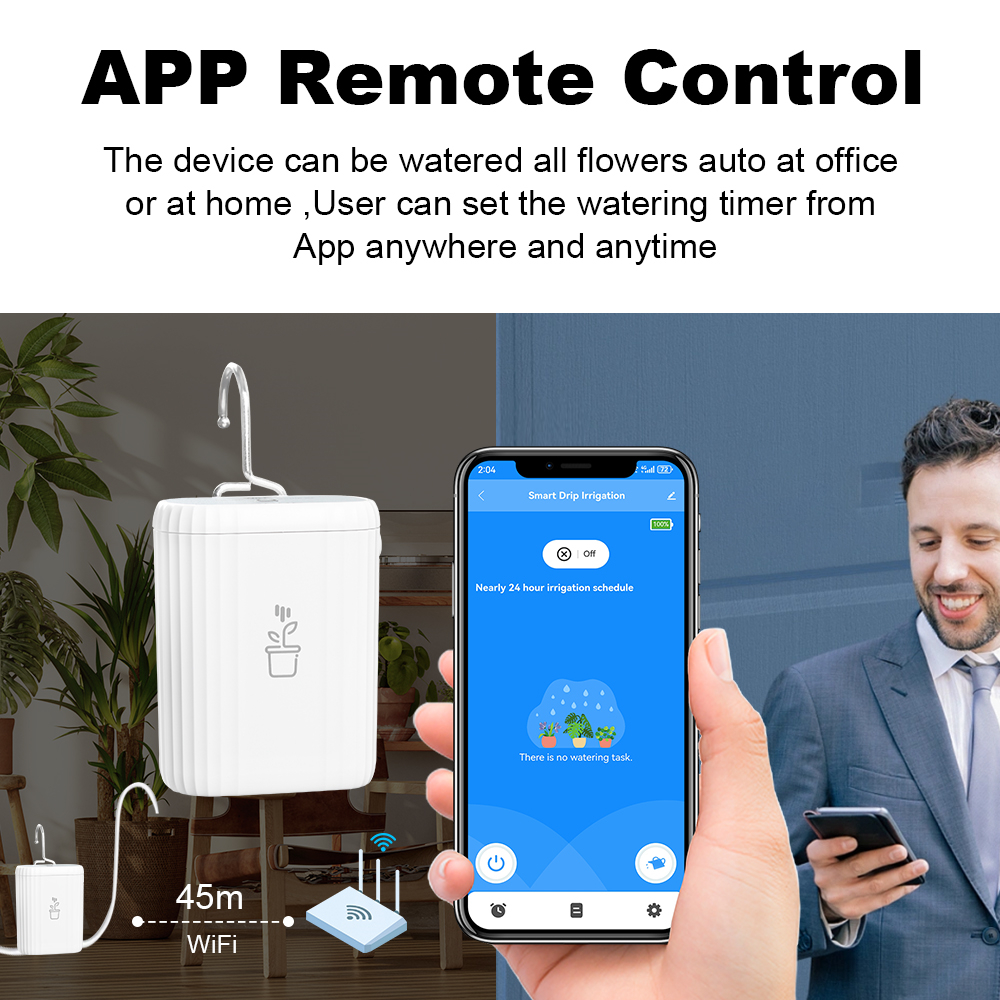 Smart Tuya Smart WiFi Automati - مراجعة Plant Parent App وسعره