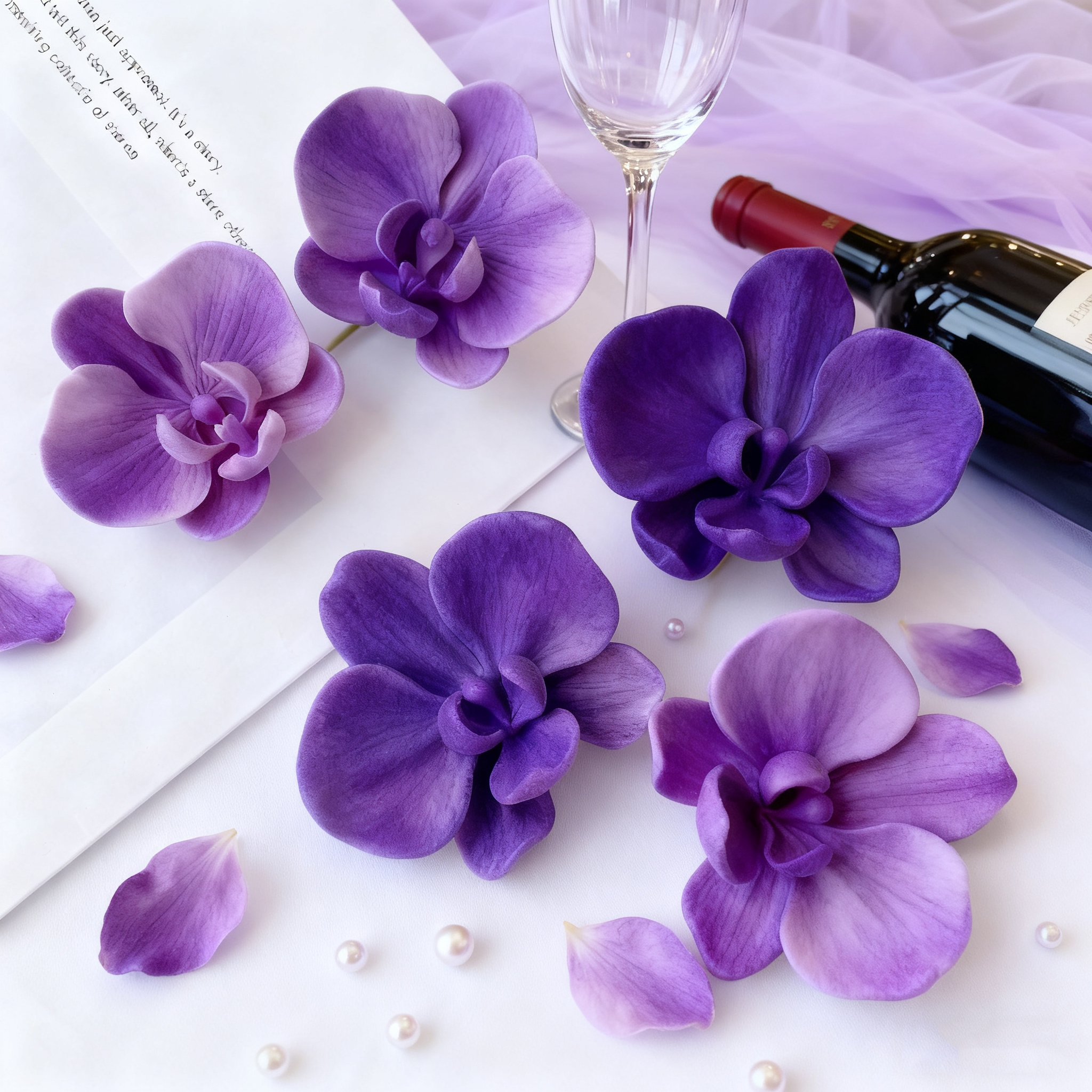 DIY Phalaenopsis Orchid Flower - مراجعة Orchid Phalaenopsis وسعره