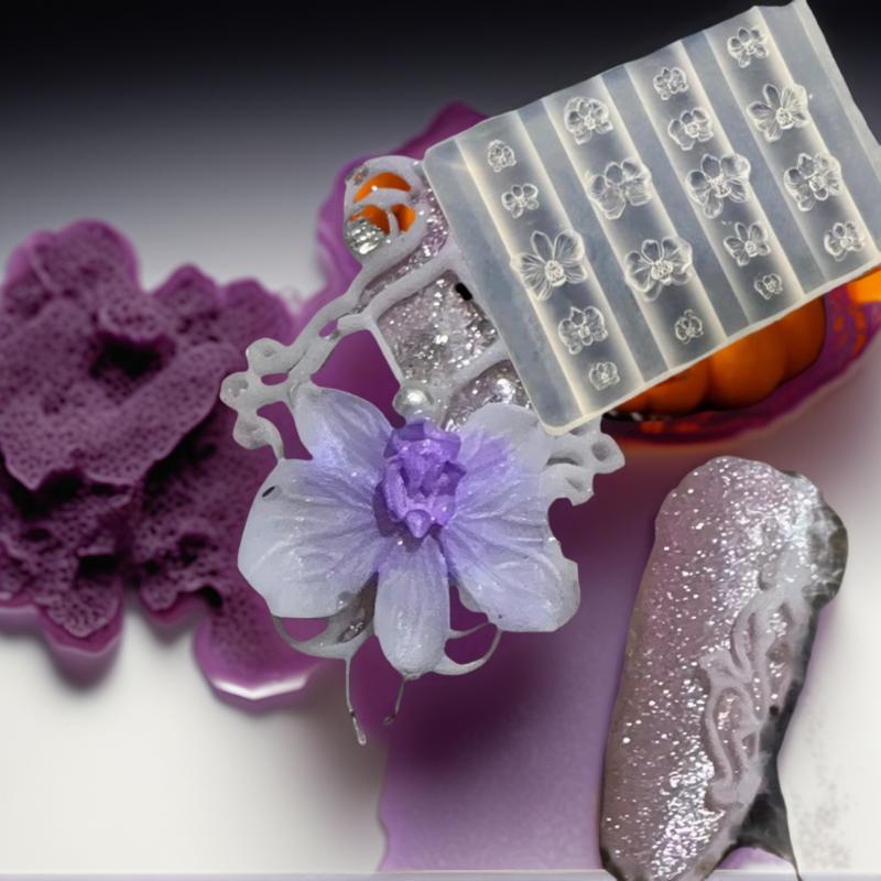 3D Silicone Nail Mold Phalaeno - مراجعة Orchid Phalaenopsis وسعره