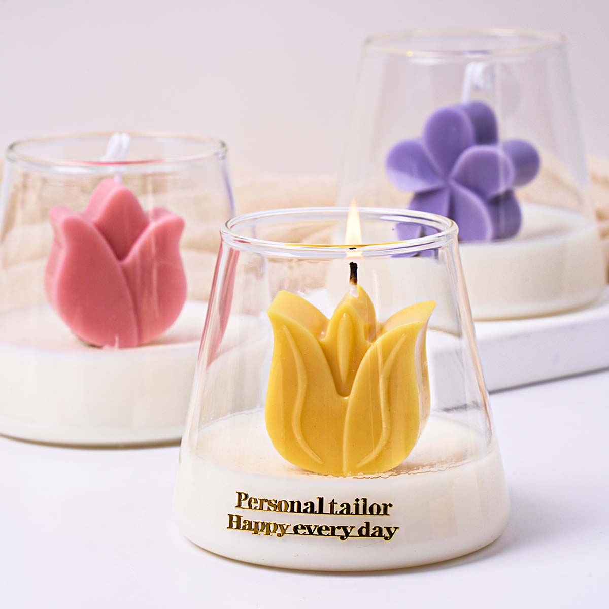 Flower Shape Silicone Candle M - مراجعة Orchid Phalaenopsis وسعره