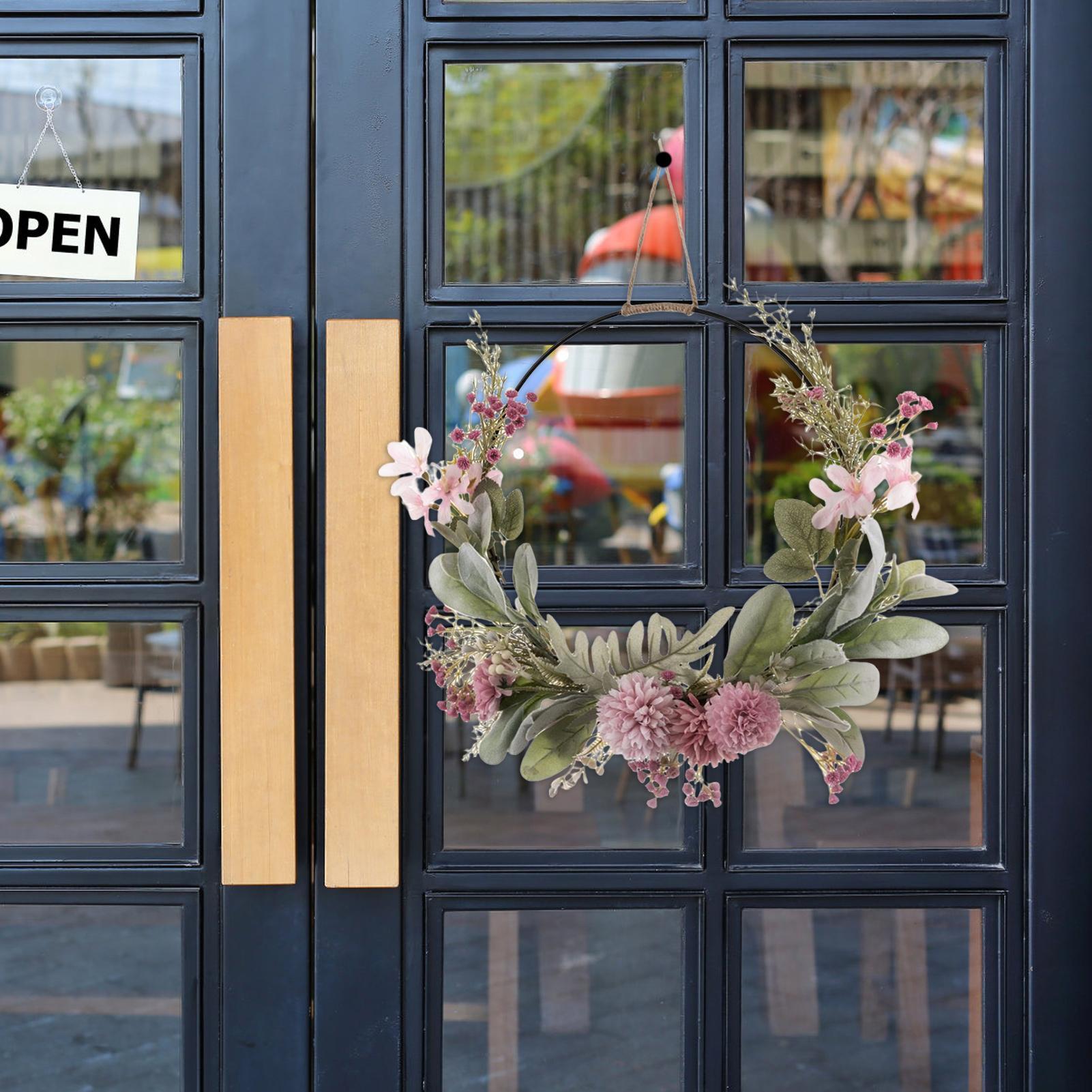 Artificial Orchid Wreath Door  - مراجعة Orchid Phalaenopsis وسعره
