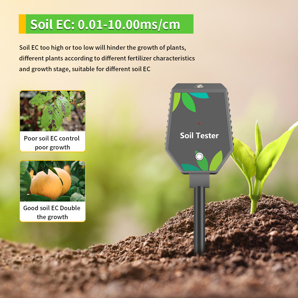 YAGO Bluetooth Soil Tester 8-i - مراجعة Plant Parent App وسعره