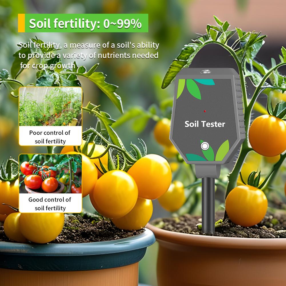 YAGO Bluetooth Soil Tester 8-i - مراجعة Plant Parent App وسعره