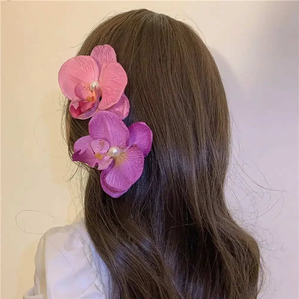 Phalaenopsis Pearl Hair Clip O - مراجعة Orchid Phalaenopsis وسعره