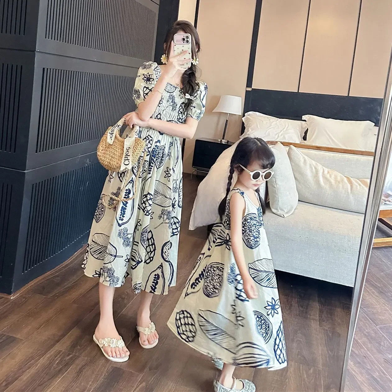 Women Smock Dresses Korean Sis - مراجعة Plant Parenting وسعره