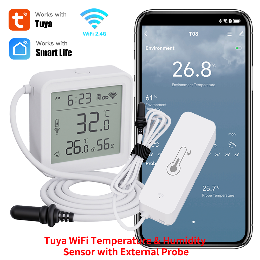 Tuya WiFi Temperature Humidity - مراجعة Plant Parent App وسعره