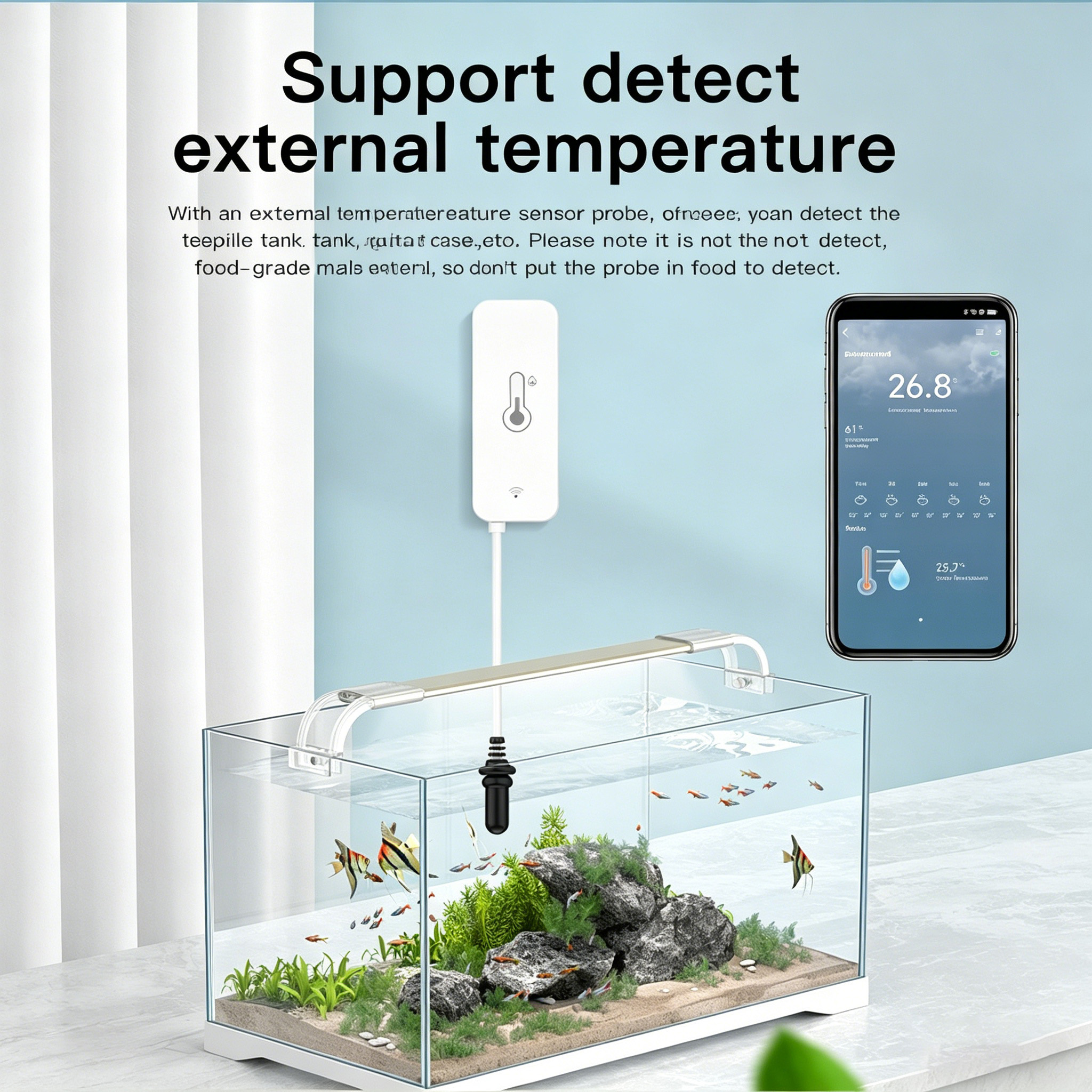 Tuya WiFi Temperature Humidity - مراجعة Plant Parent App وسعره