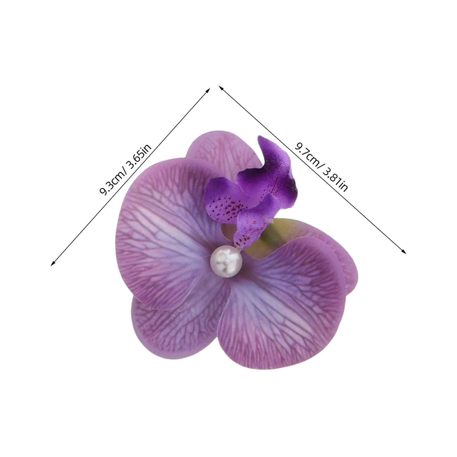 6Pcs Hawaiian Orchid Hair Clip - مراجعة Orchid Phalaenopsis وسعره