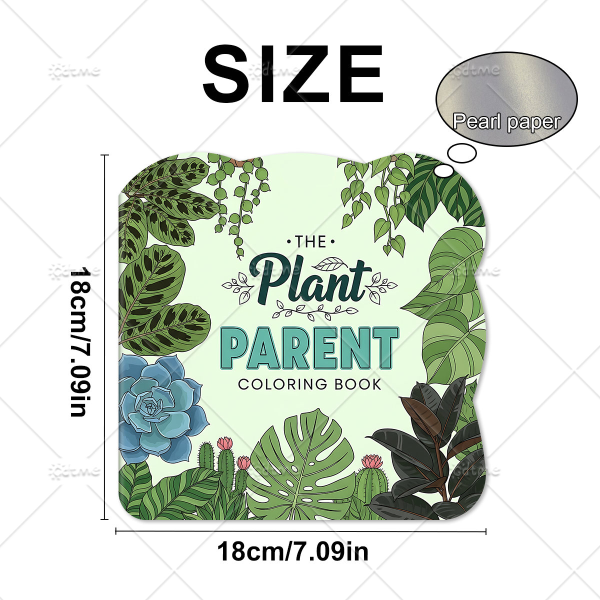 THE Plant PARENTE Coloring Boo - مراجعة Plant Parenting وسعره
