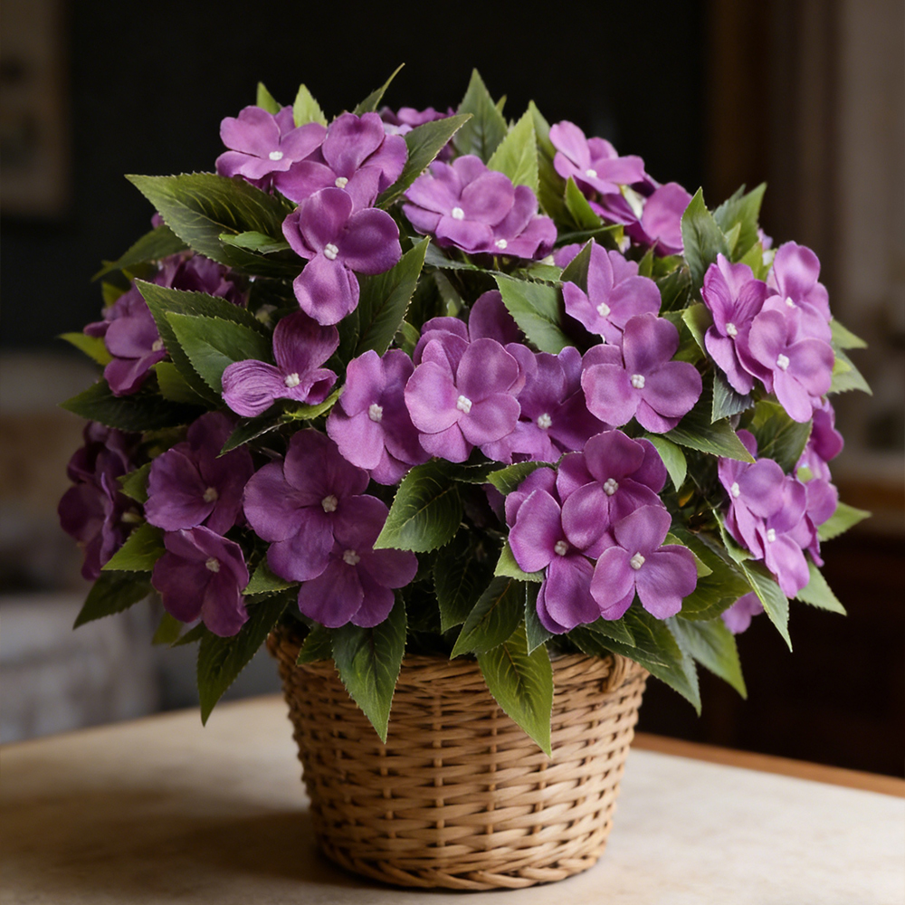 35cm Artificial Balsam Plants  - مراجعة Orchid Phalaenopsis وسعره